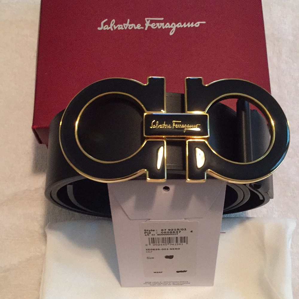 New Salvatore Ferragamo Men’s Belt